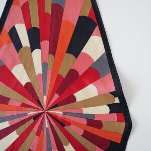 Vintage Diamond-Shaped Scarf